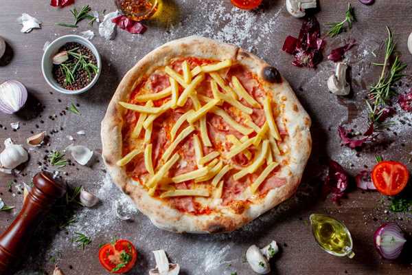 Pizza Prosciutto cotto e Patatine
